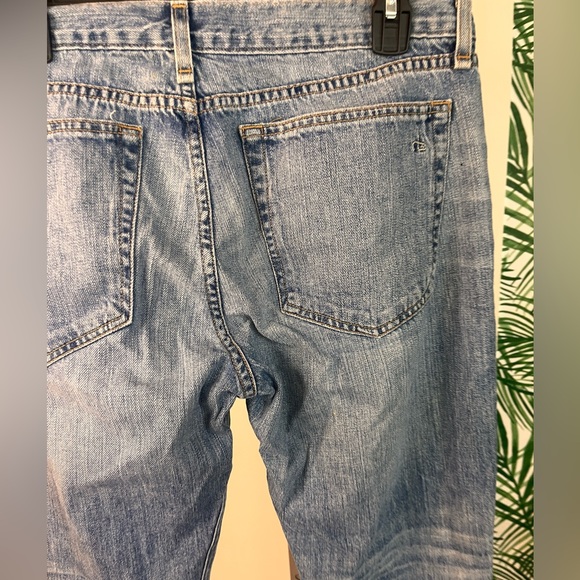 Rag & Bone Distressed Moss Boyfriend Jeans size 26 - Picture 6 of 12